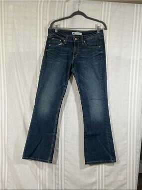 Levi’s 518 Superlow Bootcut Jeans Dark Indigo Size 9 Juniors